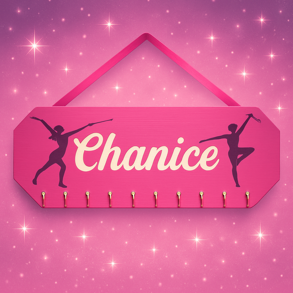 Personalised medal hangers , for any sports